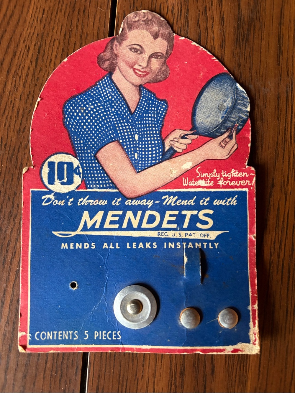 Leak Repair Kit – Vintage Red & Blue Packaging